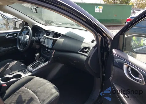 2019 Nissan Sentra Se из США, поврежденный, VIN 3N1AB7APXKY382794